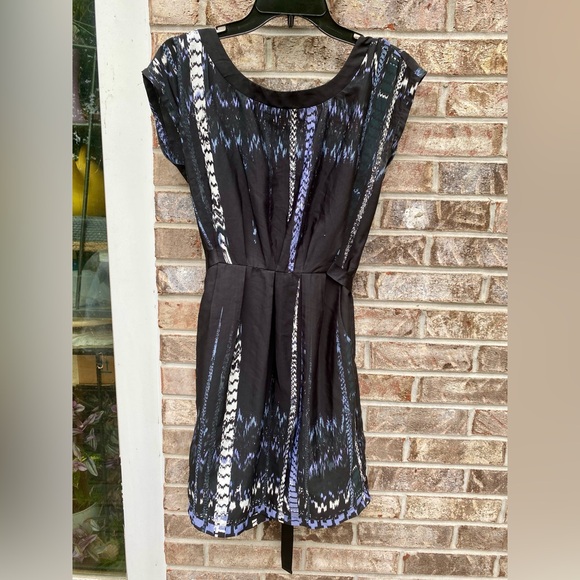 Y2K BeBop Black & Purple Belted Dress - Picture 7 of 9